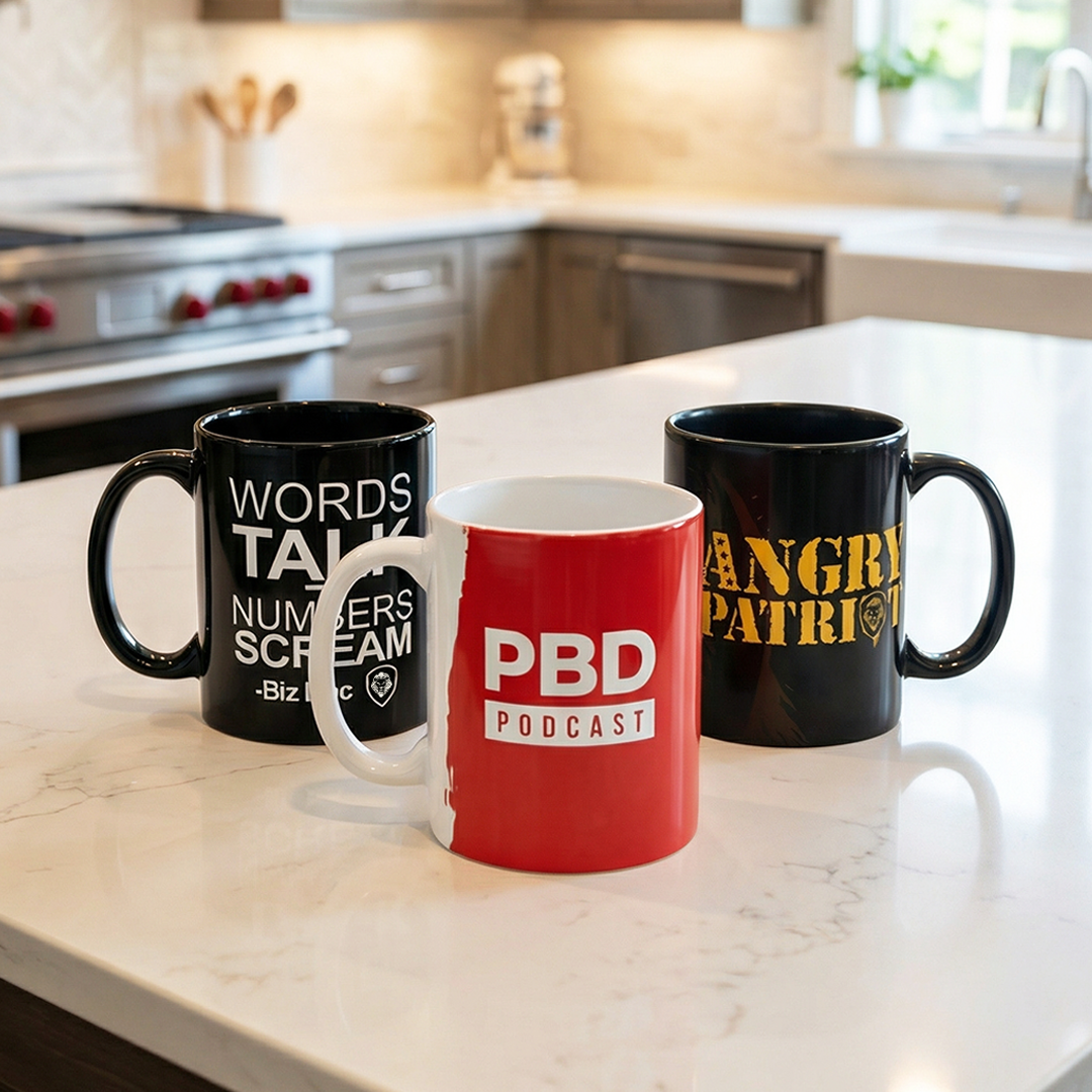 PBD Podcast 3-Piece Mug Set