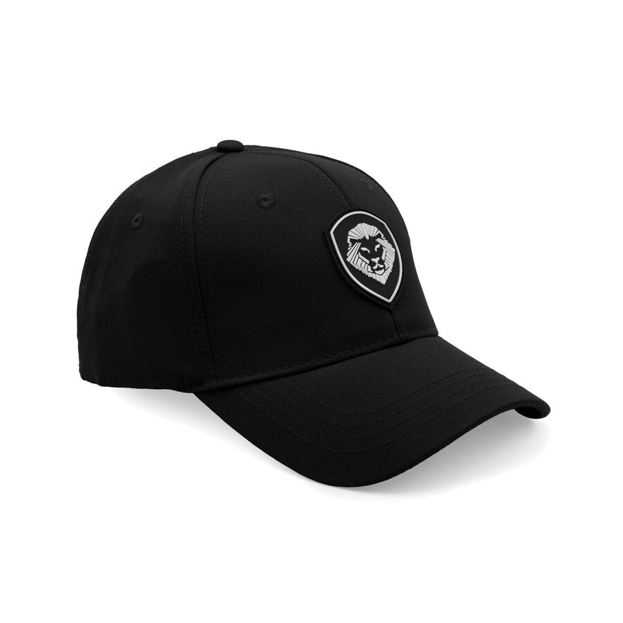 VT Shield Logo Future Looks Bright Black & White Flex Fit Hat