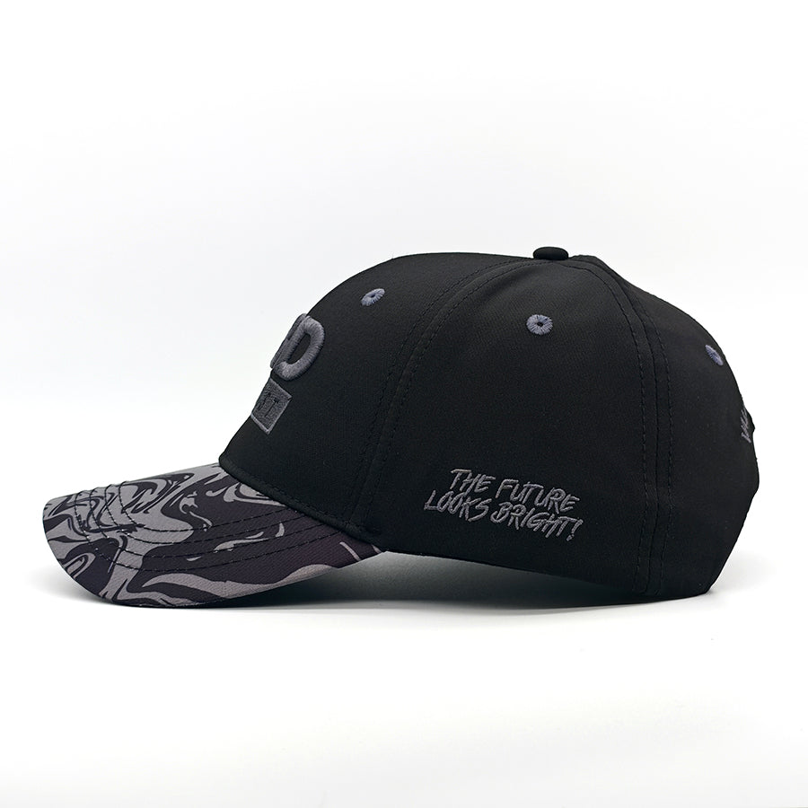 PBD Black & Grey Swirl Snapback