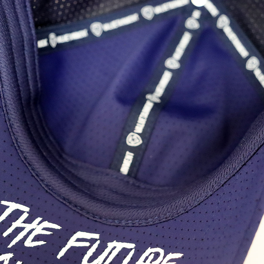 VT Shield Future Looks Bright Navy Velcro Performance Perforated Hat