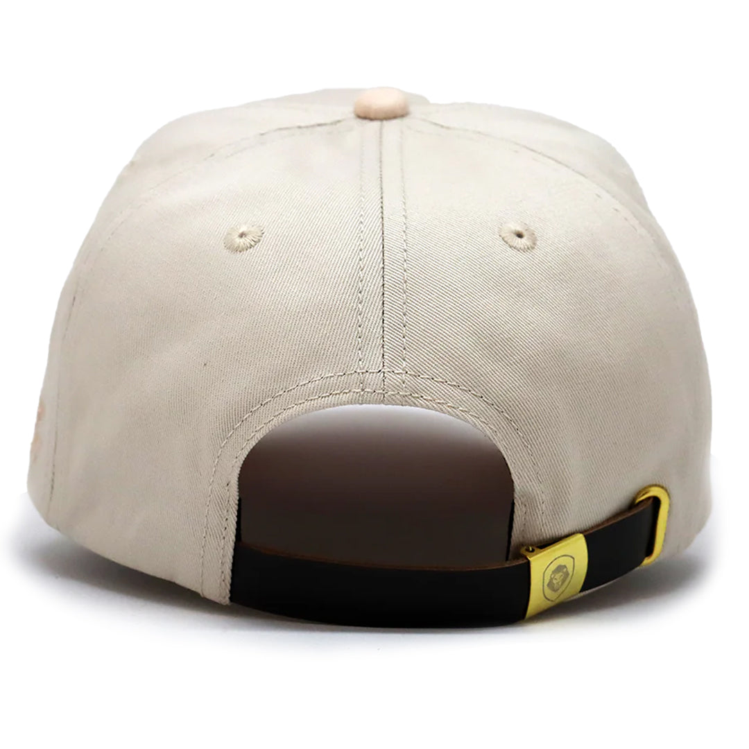 VT Shield Future Looks Bright Peached Suede Brim with leather strap Hat