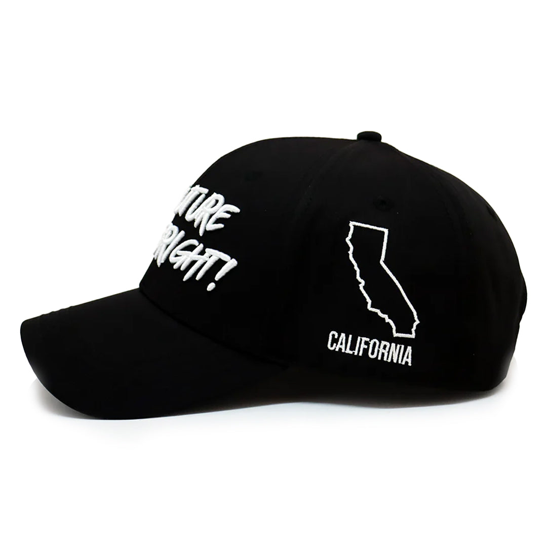 California State Future Looks Bright Black Snapback Hat