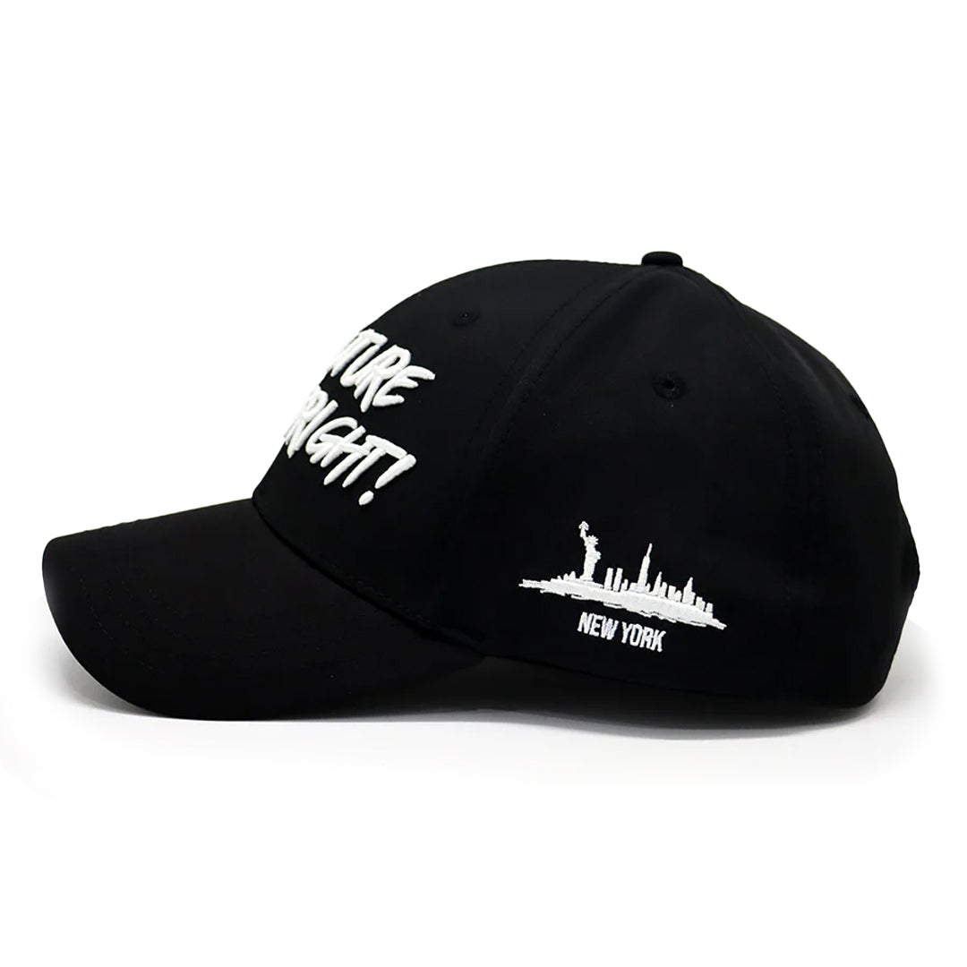 New York State Future Looks Bright Black Snapback Hat