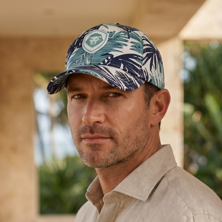VT Shield logo Tropical Print Future Looks Snapback Hat