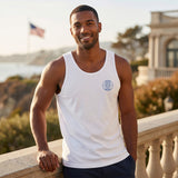 Men's USA Distress Flag Tank Top