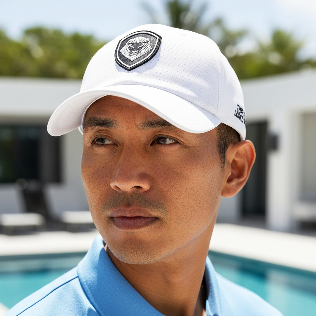 VT Shield Future Looks Bright White Velcro Performance Perforated Hat