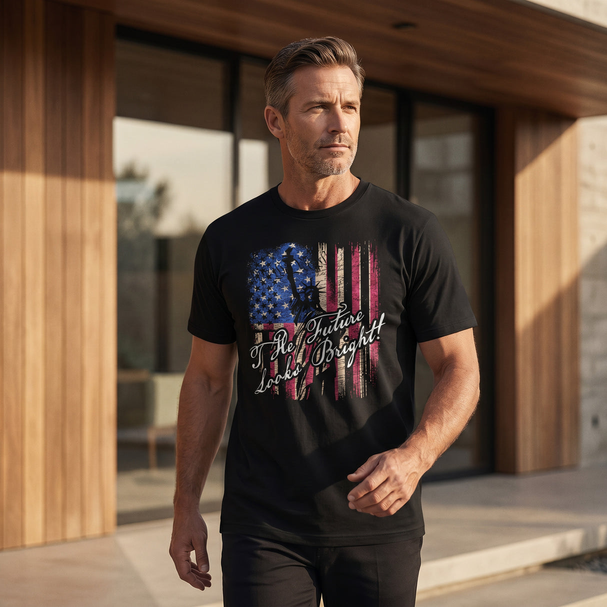FLB Statue of Liberty Flag Shirt