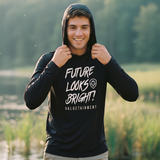 Future Looks Bright Long Sleeve Lightweight Hoodie