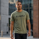 Allegedly Army Green Short Sleeve T-Shirt