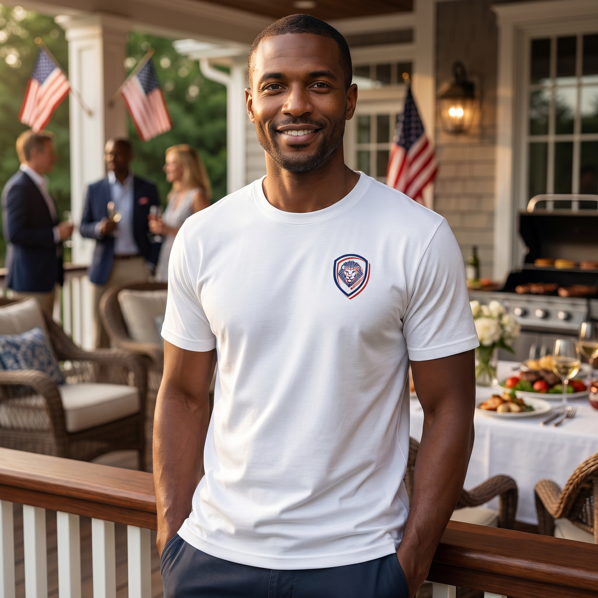 The Greatest Country in the World White Shirt