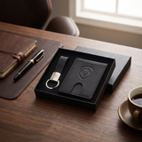 Valuetainment Black Wallet-Keychain Set