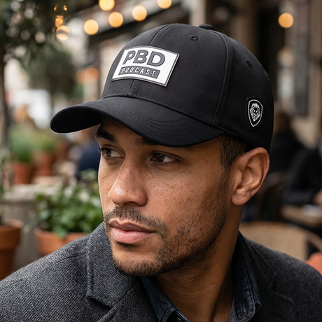 PBD Podcast Black Snapback Hat