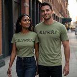 Allegedly Army Green Short Sleeve T-Shirt