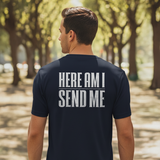 Men's Isaiah 6:8 Here am I Send Me Short Sleeve T-Shirt