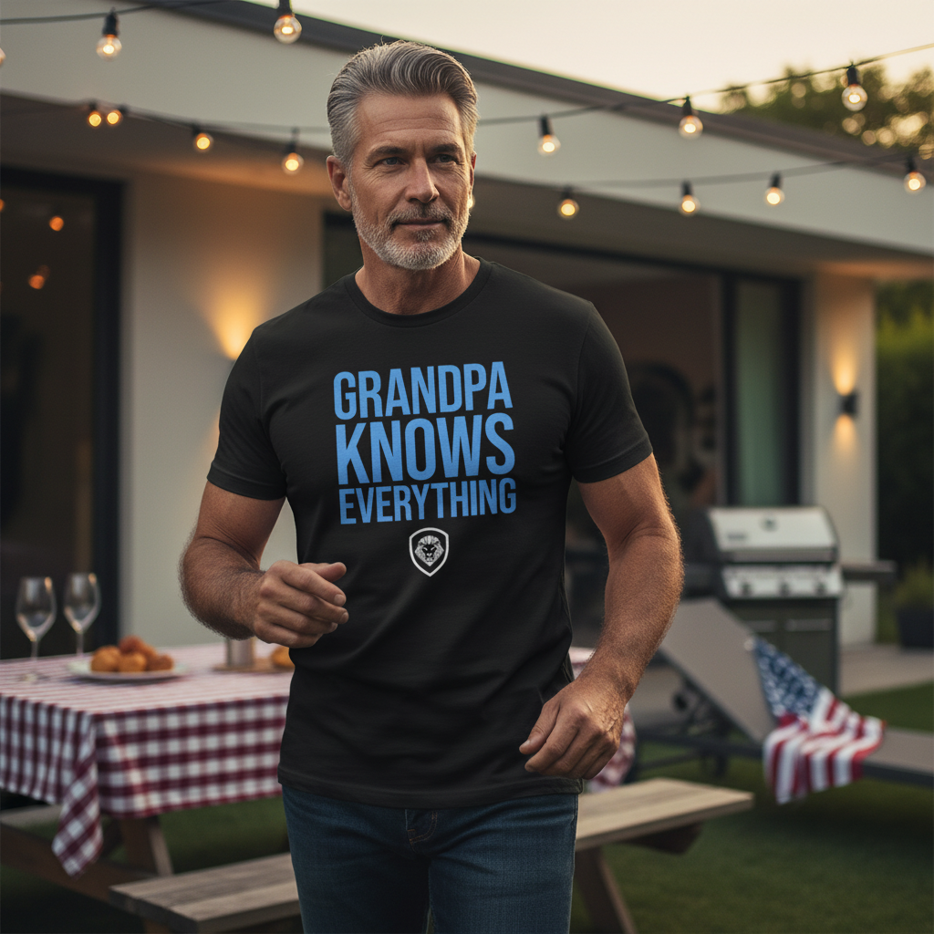 Grandpa Knows Everything Tee