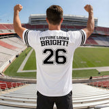 Future Looks Bright White Sports Short Sleeve T-Shirt