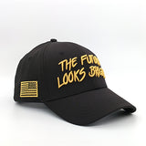 Future Looks Bright Black and Gold Snapback Hat
