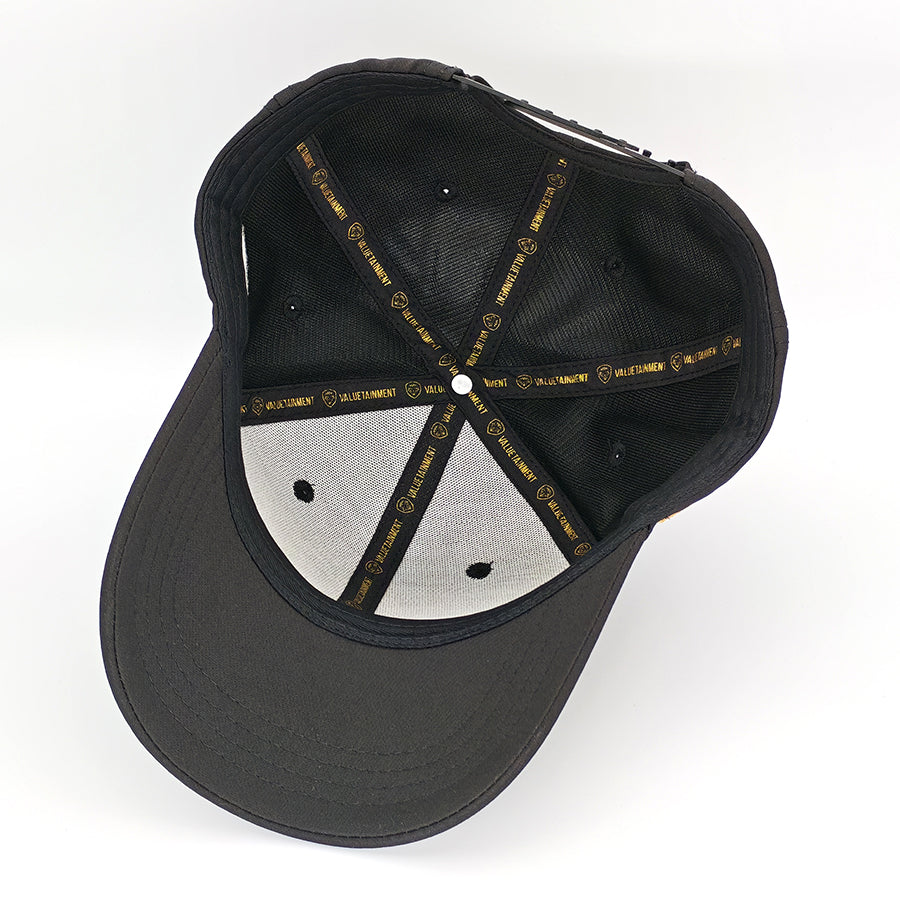 Future Looks Bright Black and Gold Snapback Hat