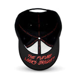 Future Looks Bright Black & Red Snapback Hat