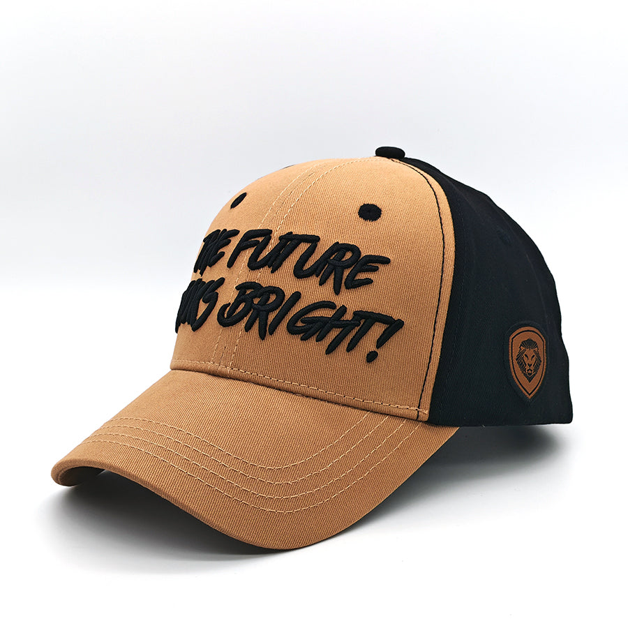Future Looks Bright Core Beige Black Snapback Hat