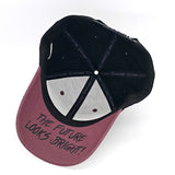 Future Looks Bright Core Purple Black Snapback Hat