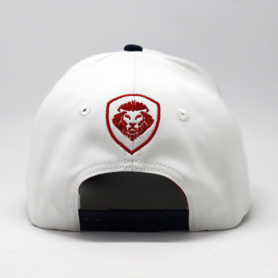 Future Looks Bright Dual Tone Navy and White Snapback Hat