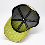 Future Looks Bright Lion Shield White and Gold Snapback Hat