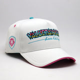 Future Looks Bright Valuetainment Orlando White and Teal Snapback Hat