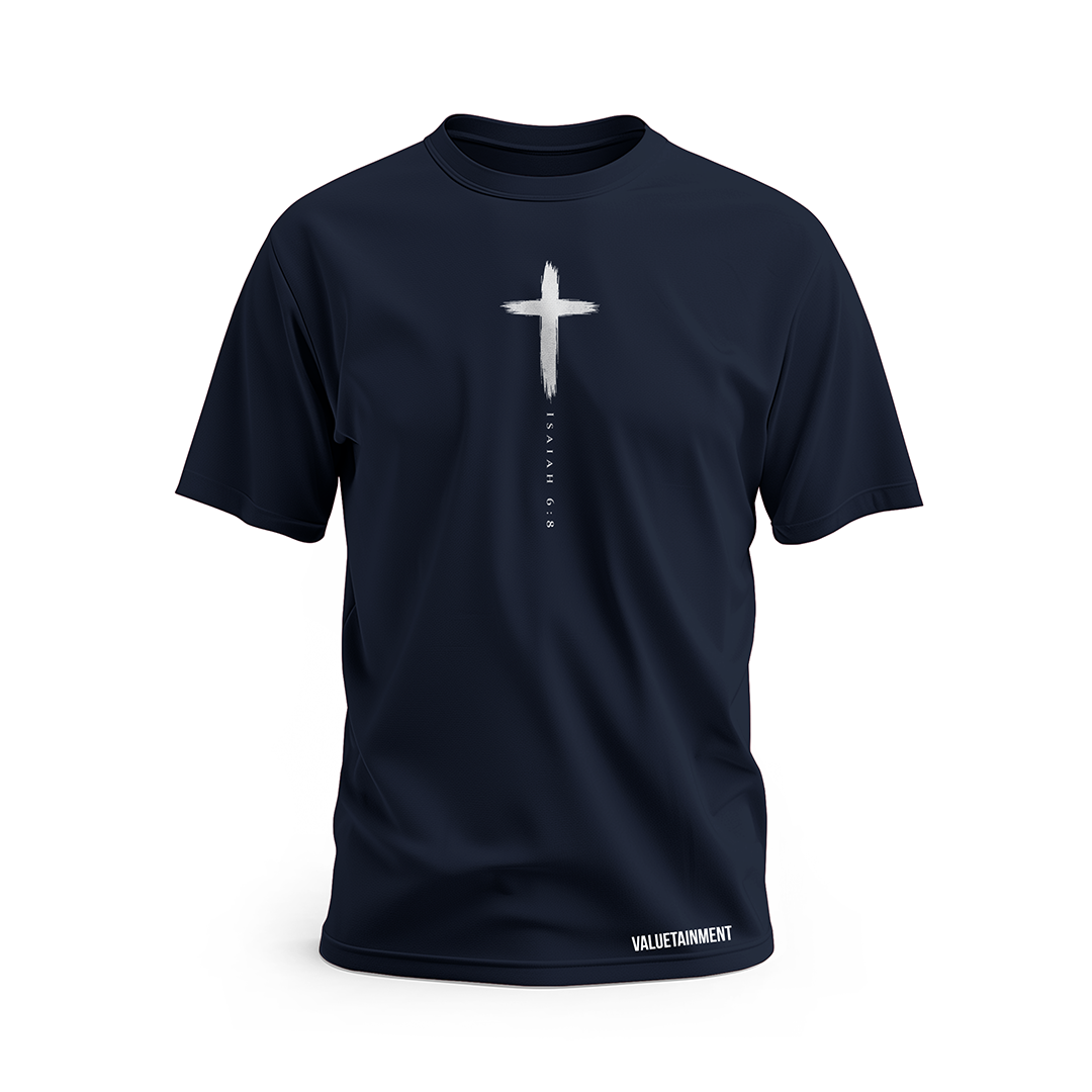 Men's Isaiah 6:8 Here am I Send Me Short Sleeve T-Shirt