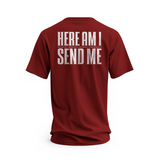 Men's Isaiah 6:8 Here am I Send Me Short Sleeve T-Shirt