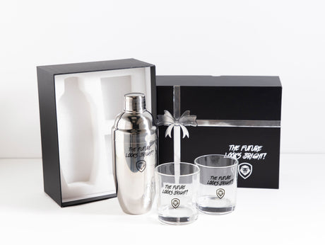 Future Looks Bright Silver Cocktail Gift Set