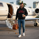 Men's Future Looks Bright Red Lion Shield Premium Pullover Hoodie