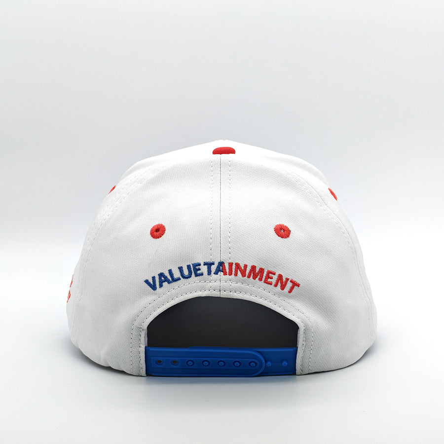 PBD Podcast Denim Brim White Snapback