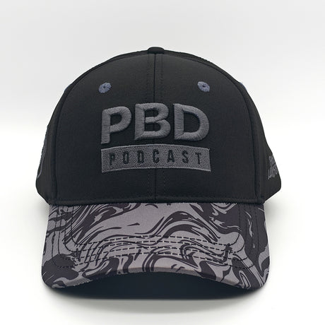 PBD Black & Grey Swirl Snapback