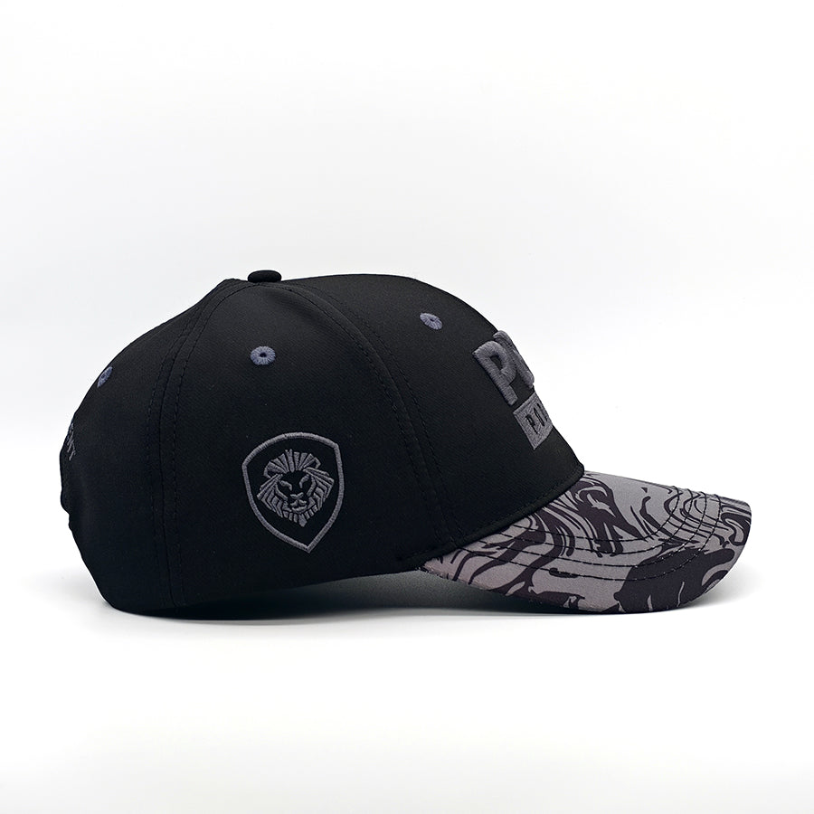 PBD Black & Grey Swirl Snapback