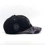 PBD Black & Grey Swirl Snapback