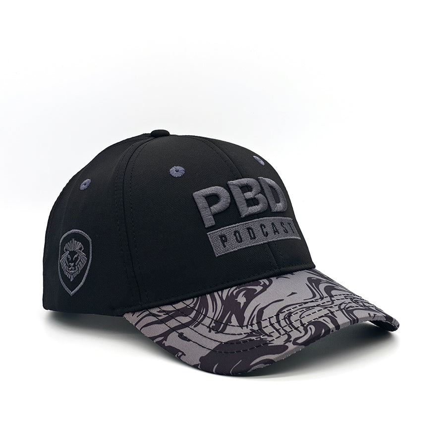 PBD Black & Grey Swirl Snapback
