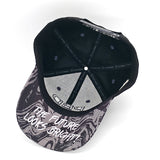 PBD Black & Grey Swirl Snapback