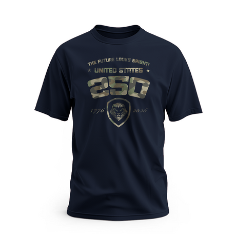 Future Looks Bright USA 250 Camo Short Sleeve T-Shirt
