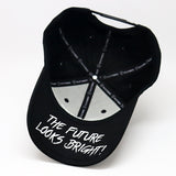 Future Looks Bright Boss Lady Black and White Snapback