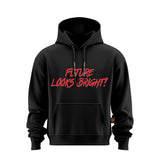 Men's Future Looks Bright Red Lion Shield Premium Pullover Hoodie