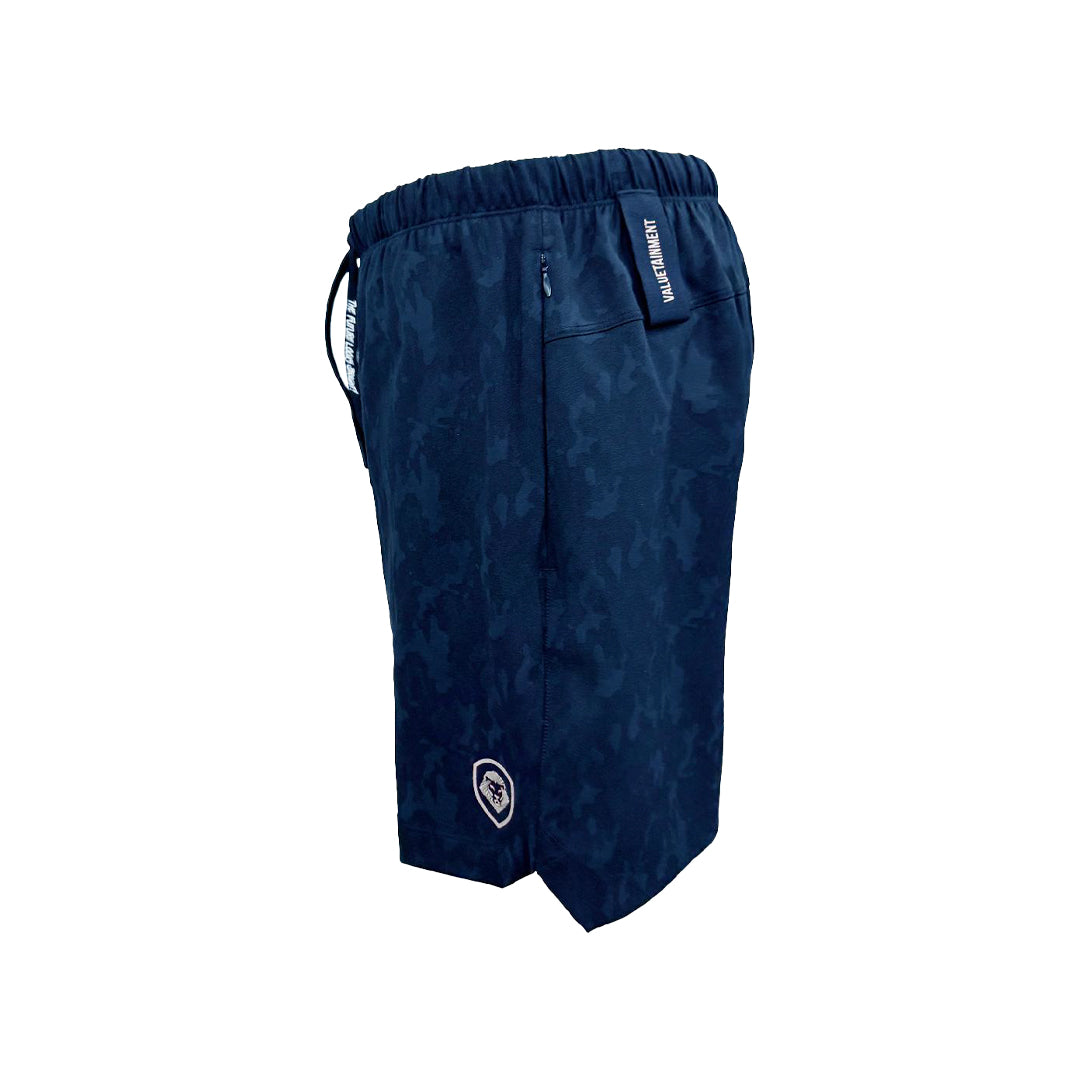 Men's Valuetainment Navy Premium Performance Compression Shorts