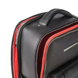 Valuetainment Embossed Lion Shield Premium Leather Backpack