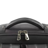 Valuetainment Embossed Lion Shield Premium Leather Backpack