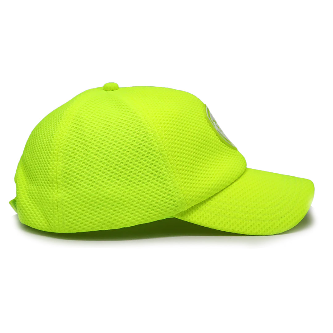 VT Shield Future Looks Bright Neon Yellow Velcro Performance Hat