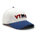 Future Looks Bright VT MOM White & Denim Dual Tone Snapback Hat