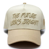 Future Looks Bright Beige Snapback hat
