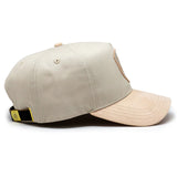 VT Shield Future Looks Bright Peached Suede Brim with leather strap Hat