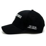 Business is War Silver and Black Snapback Hat