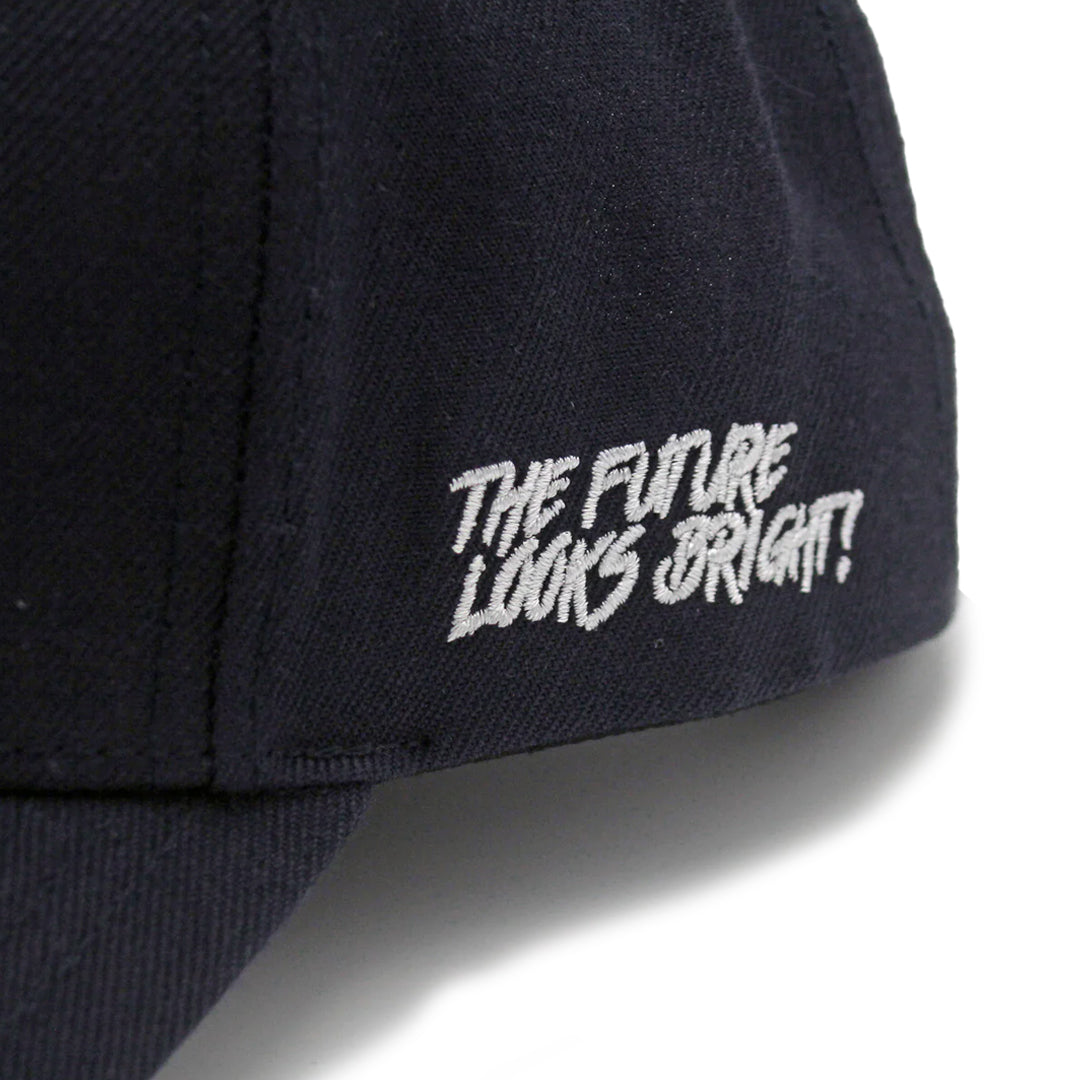 VT Shield Logo Future Looks Bright Navy Snapback Hat
